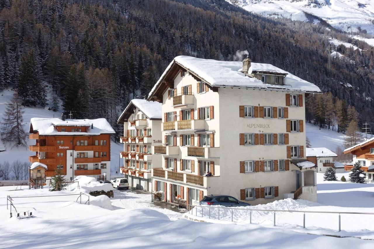 Alpenblick Lägenhet Saas-Grund Exteriör bild