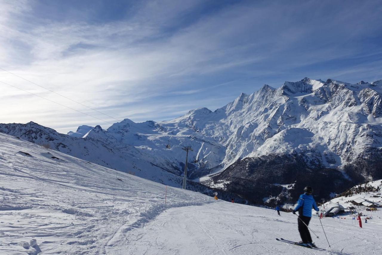 Alpenblick Lägenhet Saas-Grund Exteriör bild